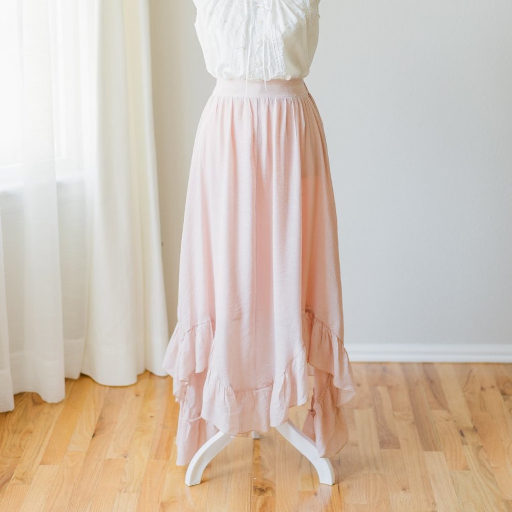 NWT Joyfolie Eden Skirt in Rose Smoke